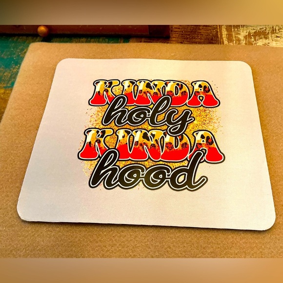 Hand Pressed Mouse Pad!  Brand New! - Picture 1 of 1